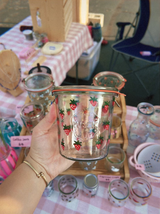 Strawberry Weck Jar ππ«π