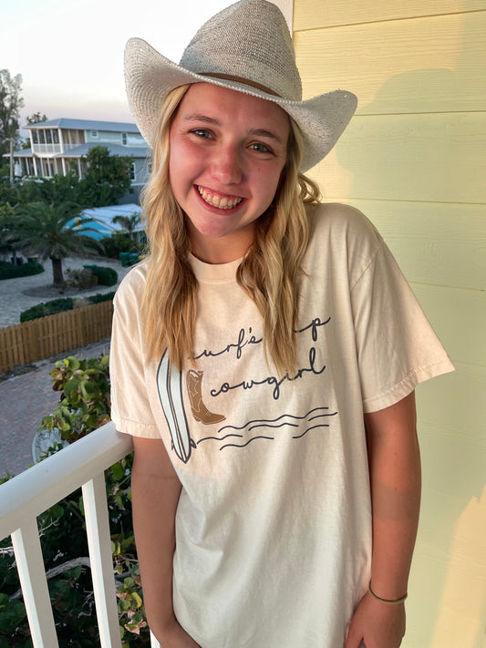 Surfβs Up Cowgirl T-Shirt