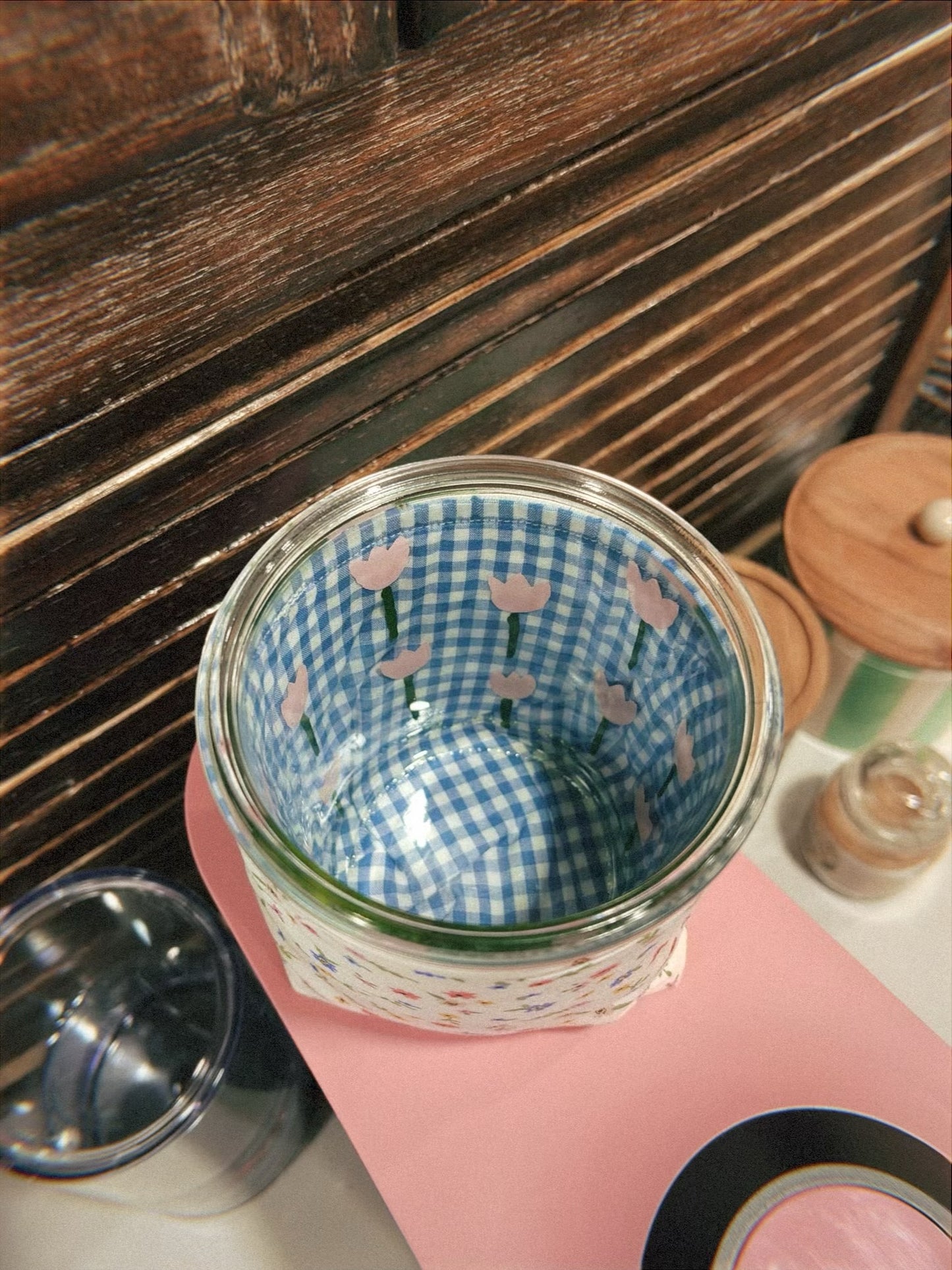 Floral Weck Jar Coozie