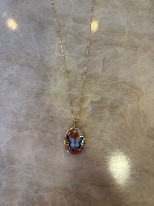Butterfly Pendant Necklace 🦋