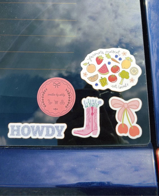 Howdy Sticker