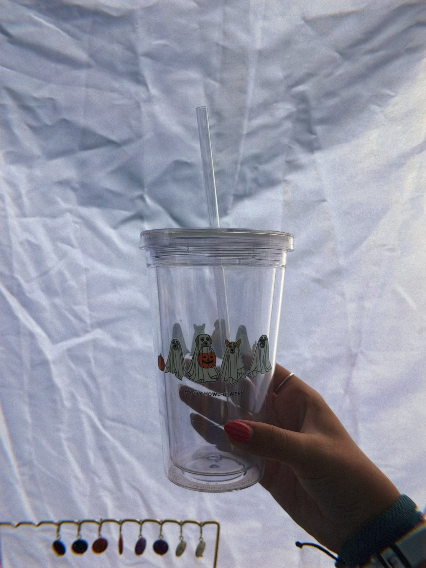 Ghost Dog Iced Coffee Cup