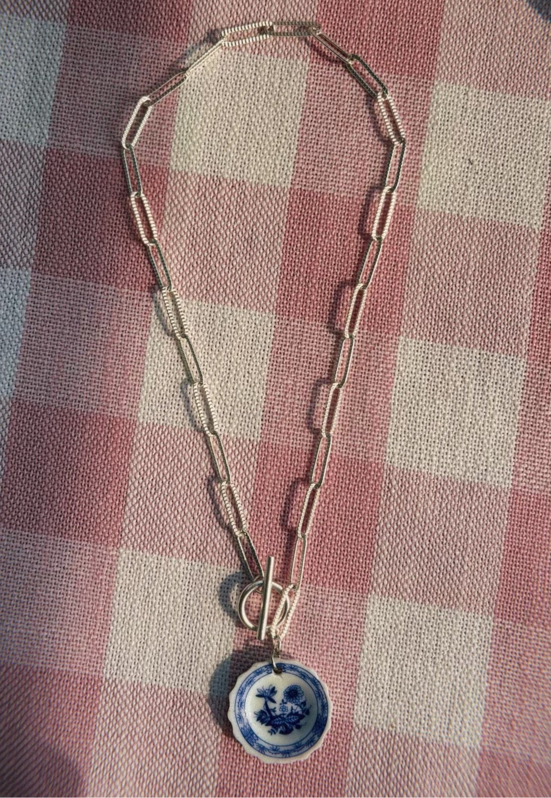China Plate Necklace