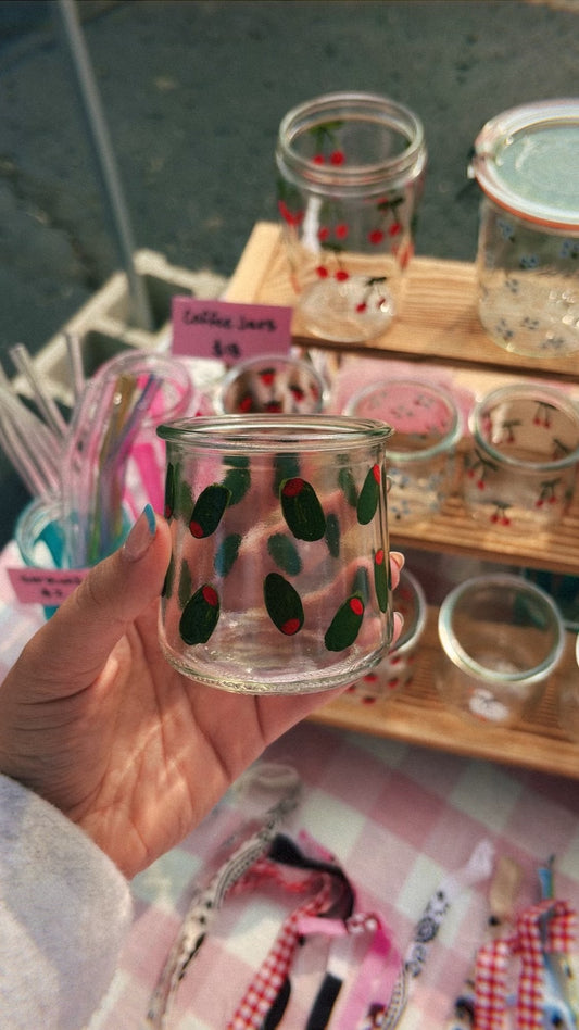 Olive Espresso Glass π«