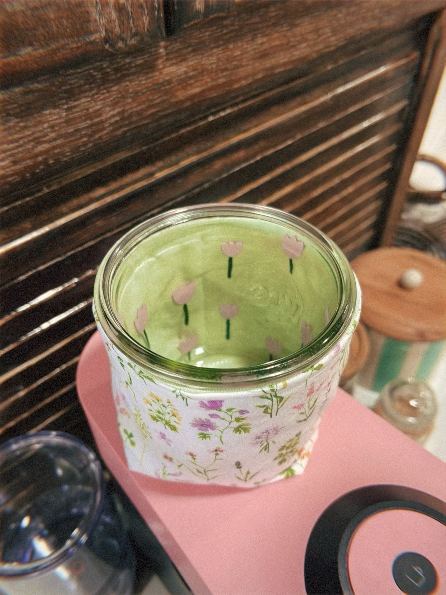 Wildflower Weck Jar Coozie