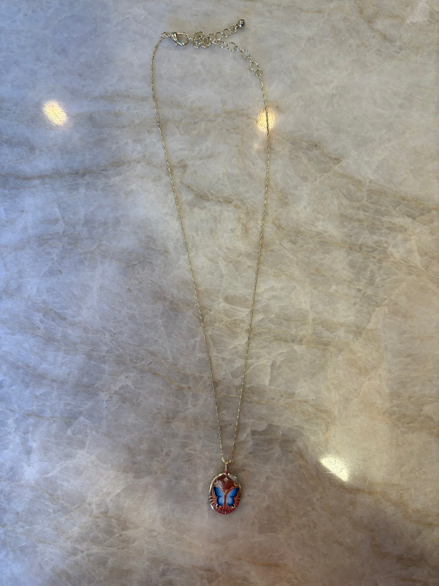 Butterfly Pendant Necklace 🦋
