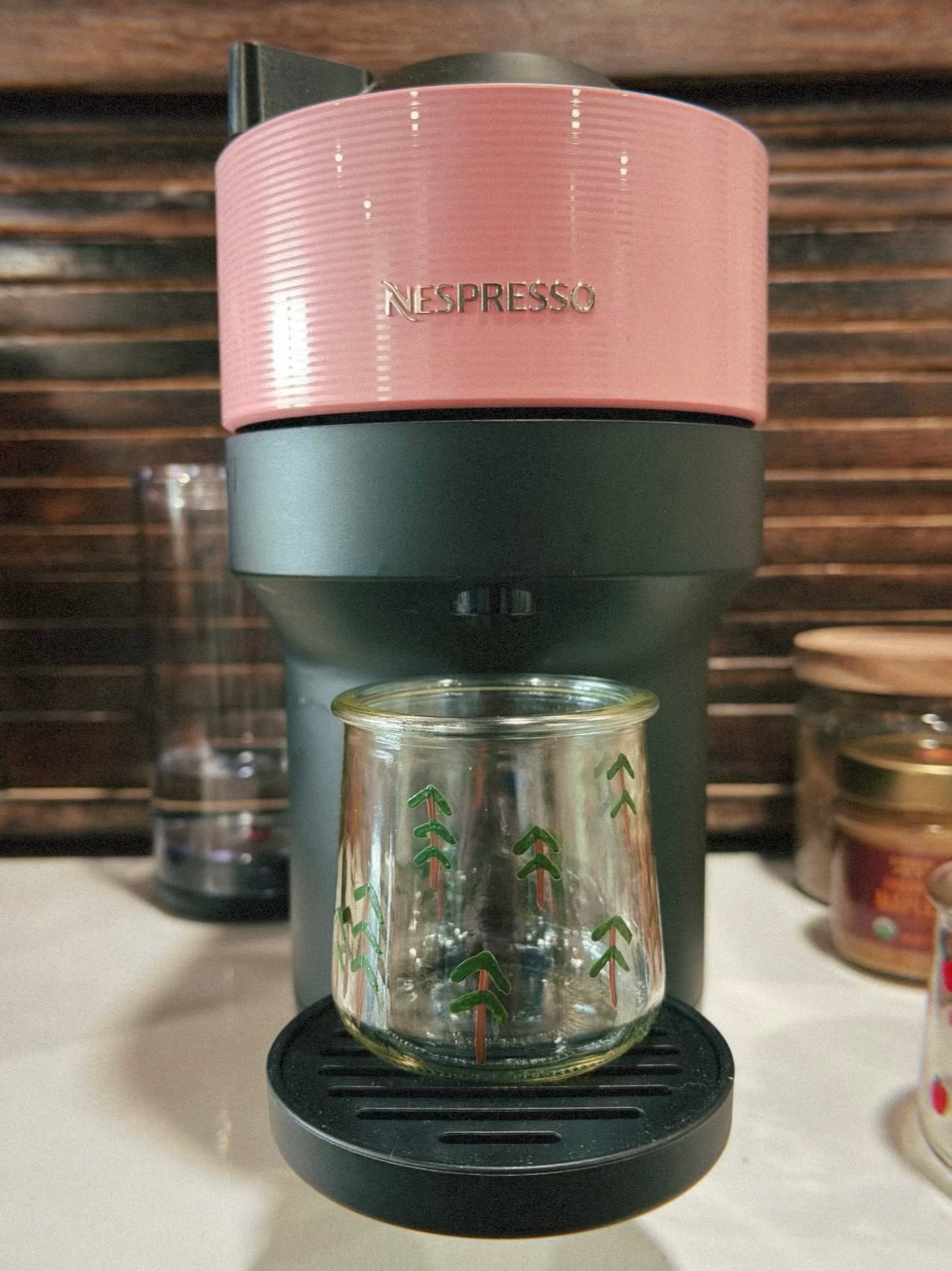 Evergreen Espresso Glass 🌲🫙