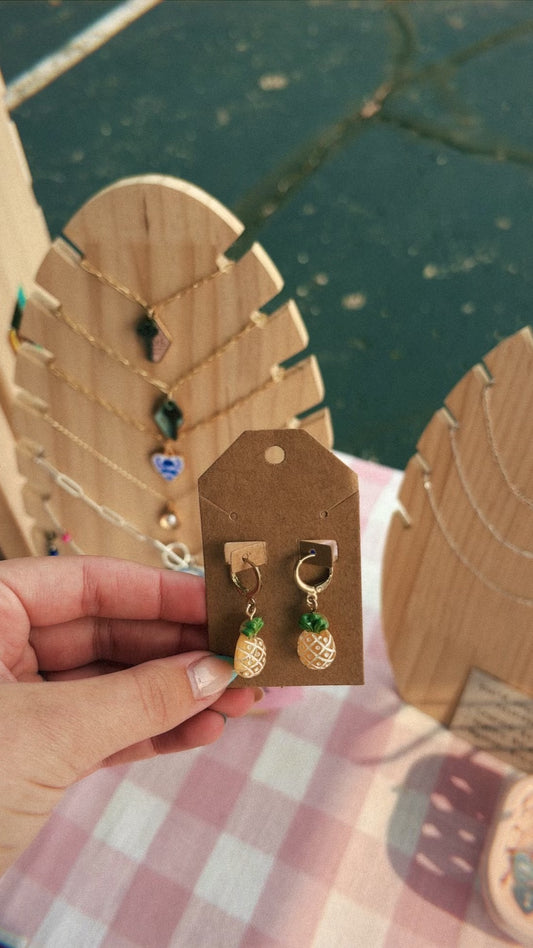 Pineapple Earrings π