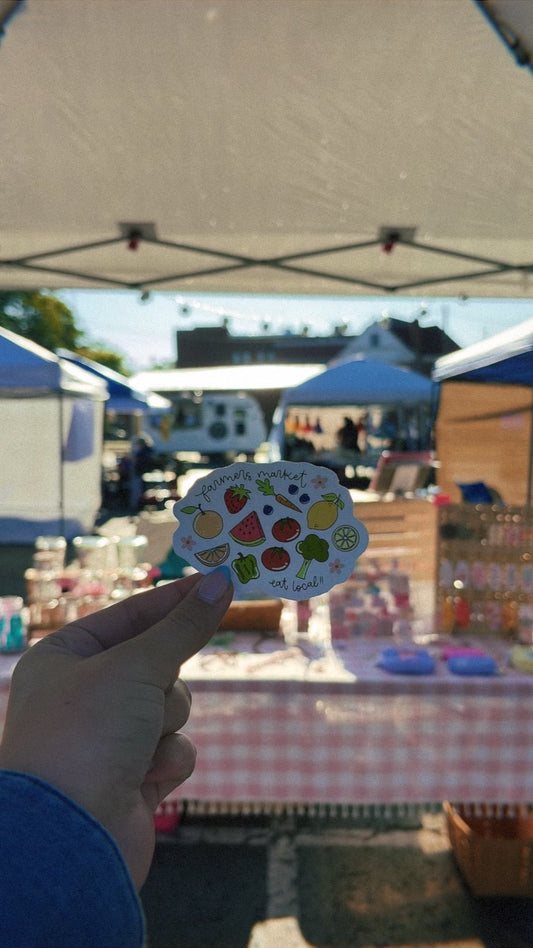 Farmerβs Market Sticker ππ§Ί