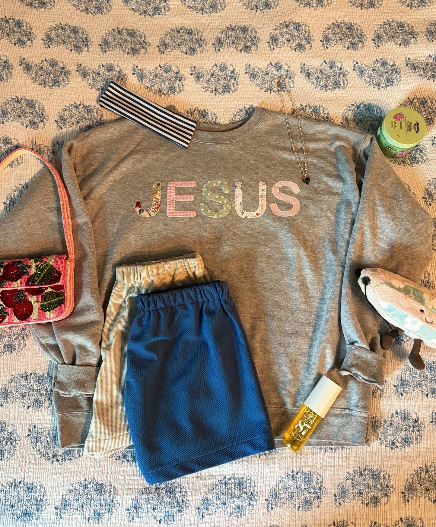 Cozy Blue Shorts