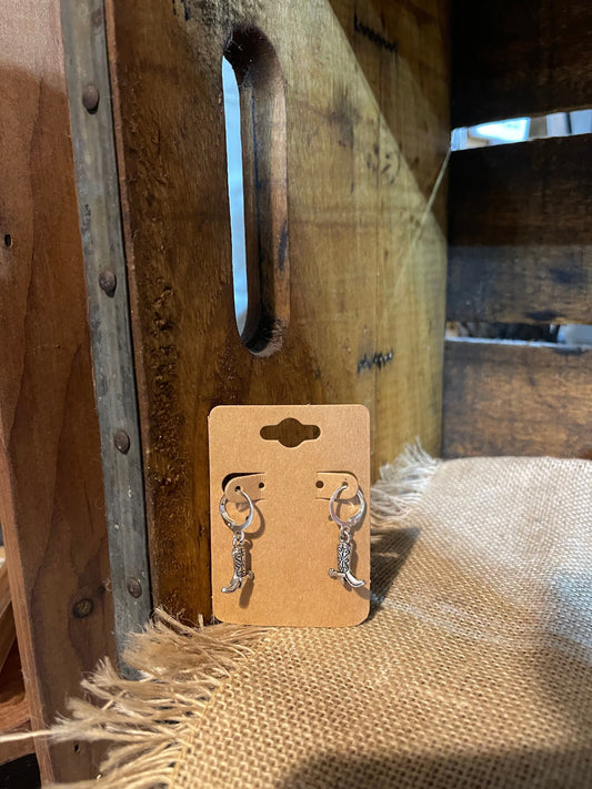 Cowboy Boot Earrings