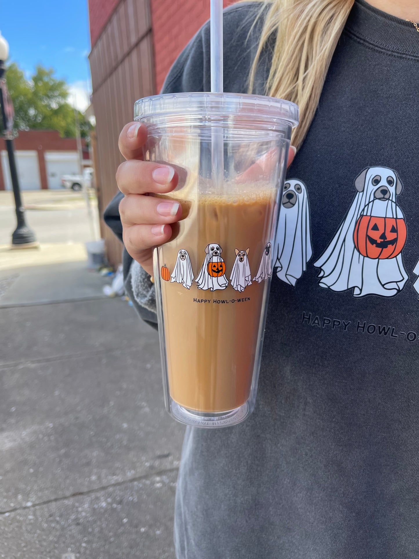 Ghost Dog Iced Coffee Cup