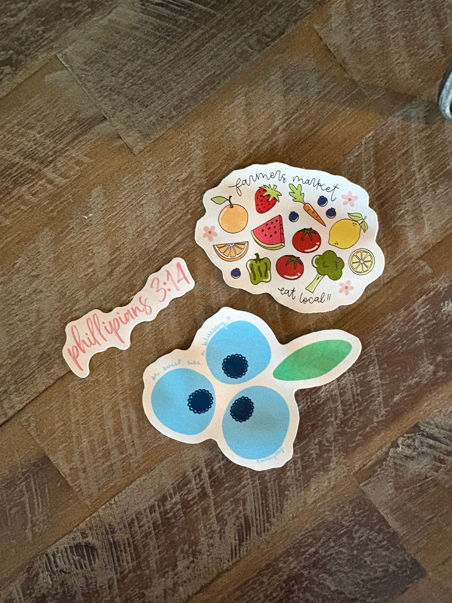 Mystery Sticker Pack 🫖🫐💌