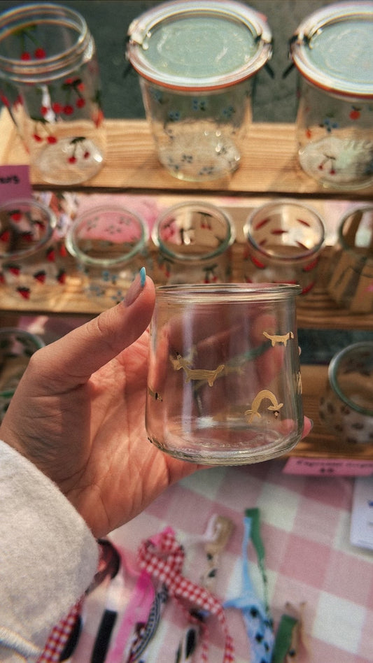 Weenie Dog Espresso Glass ππΎ