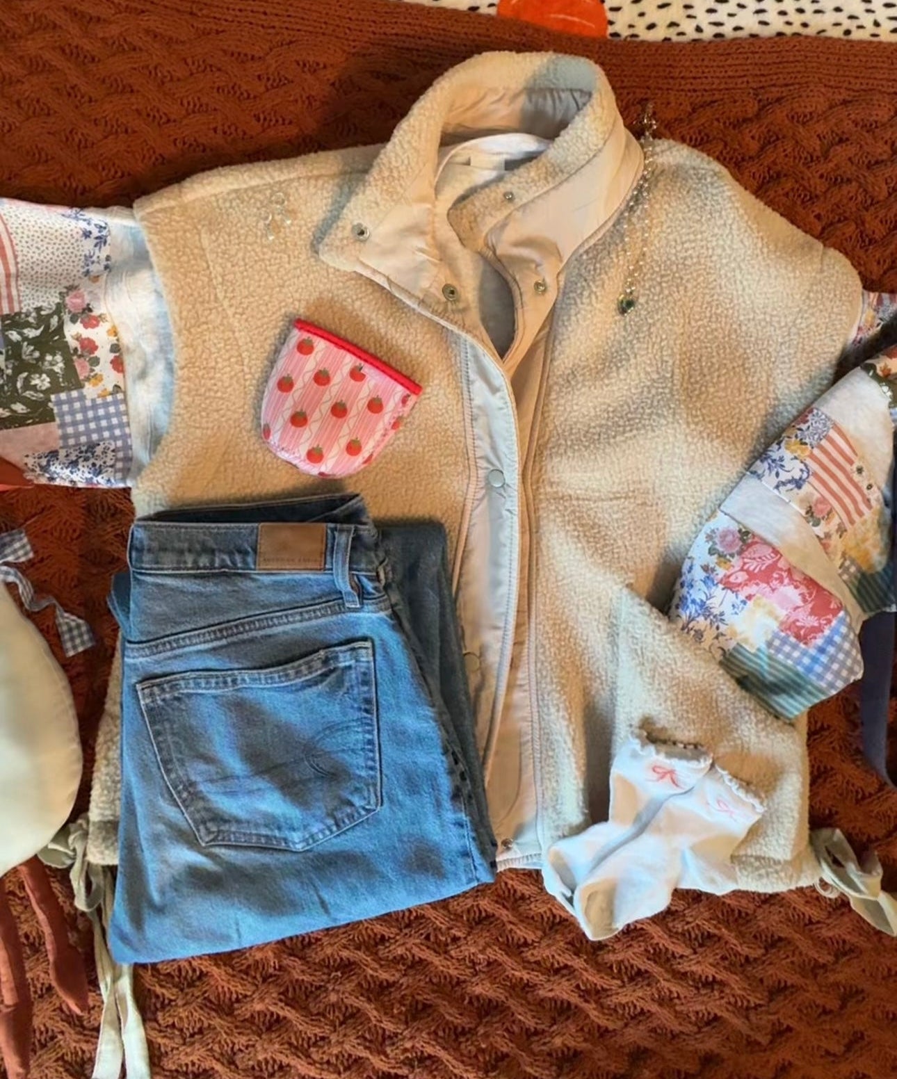 Patchwork Crewneck 🧵