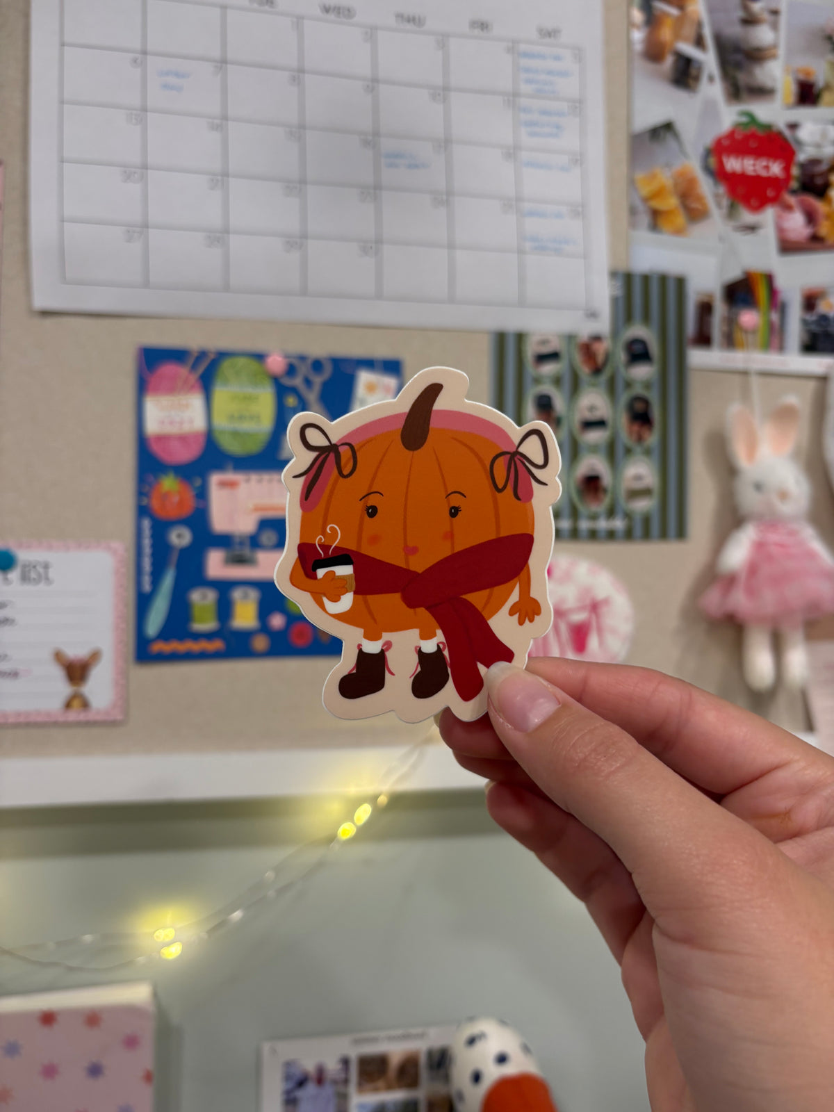 Pumpkin Gal Sticker