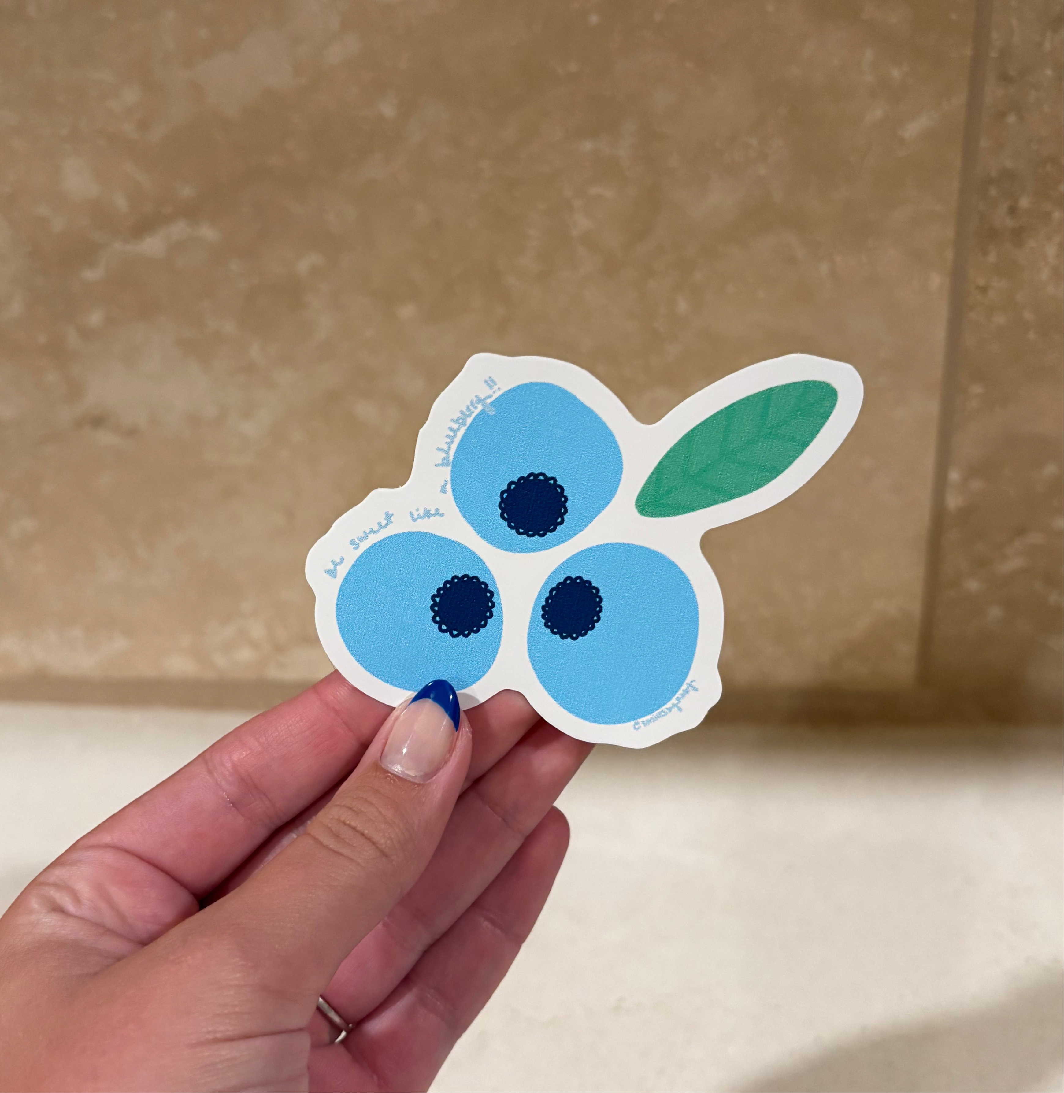 Blueberry Sticker 🫐🌟