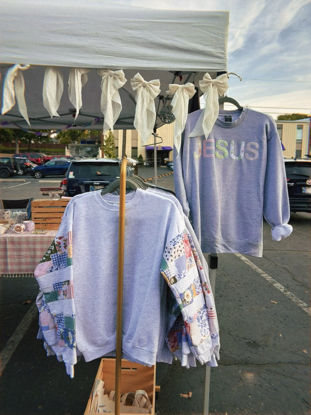 Patchwork Crewneck 🧵