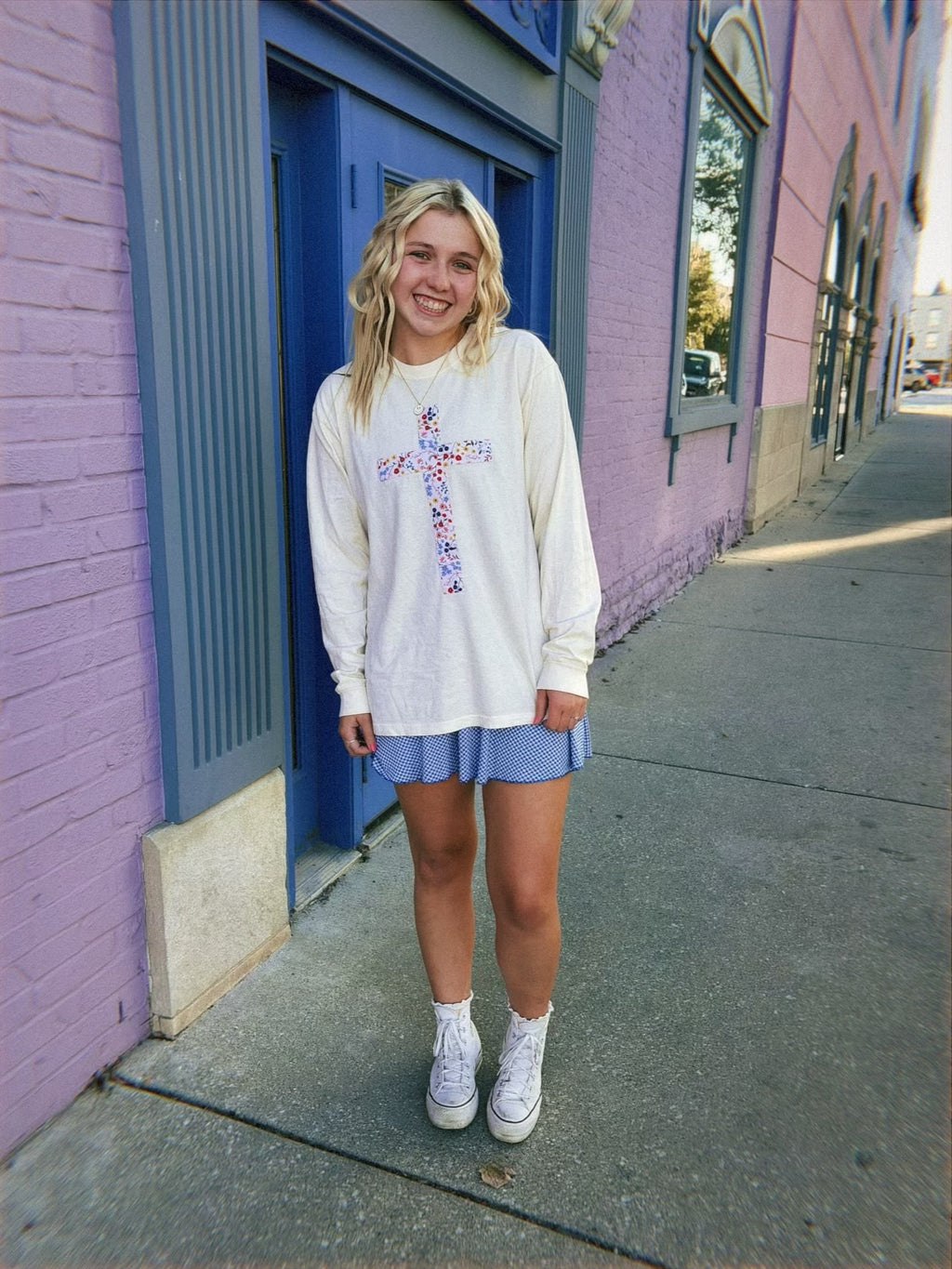 Cross Long Sleeve T-Shirt ✝️🌟