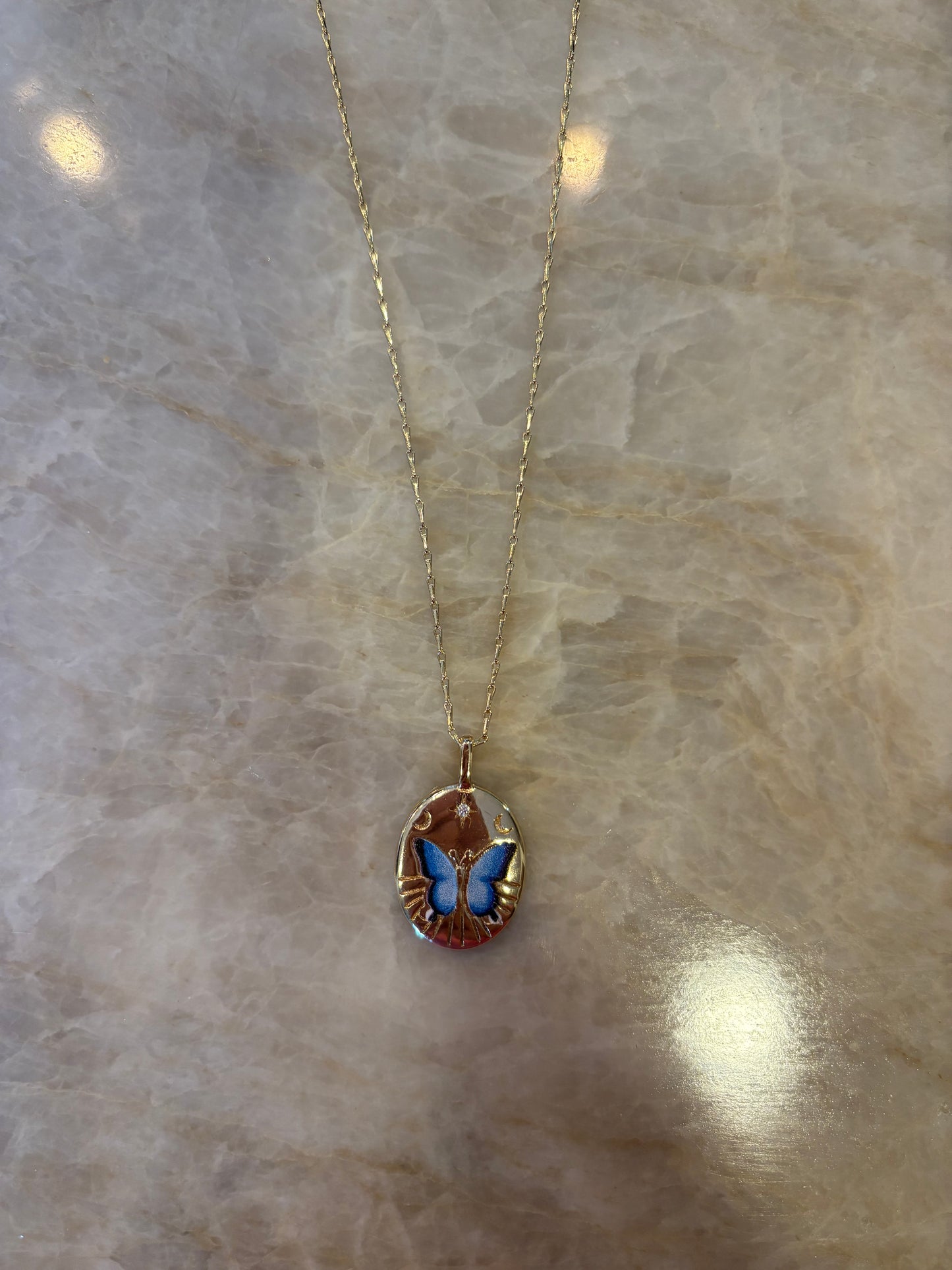Butterfly Pendant Necklace 🦋