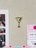 Martini Enamel Pin