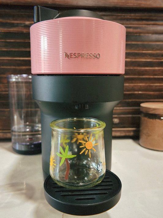 Beachy Espresso Glass 🌴