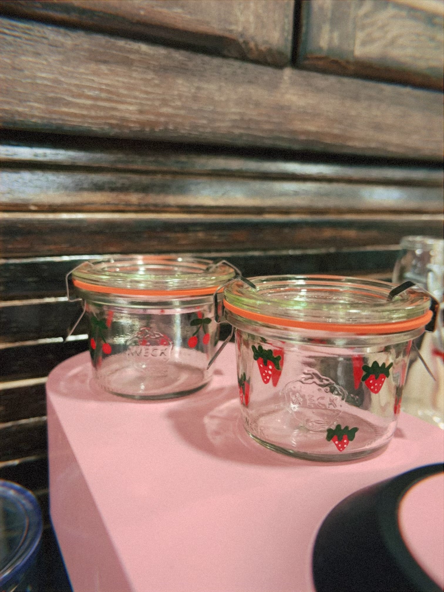 Mini Strawberry Weck Jar