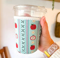 Apple Girl Autumn Coffee Coozie