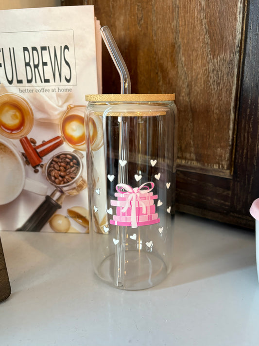Book Lovers Coffee Glass