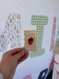 Strawberry Enamel Pin