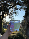 Reversible Spring Patchwork Weck Jar Coozie