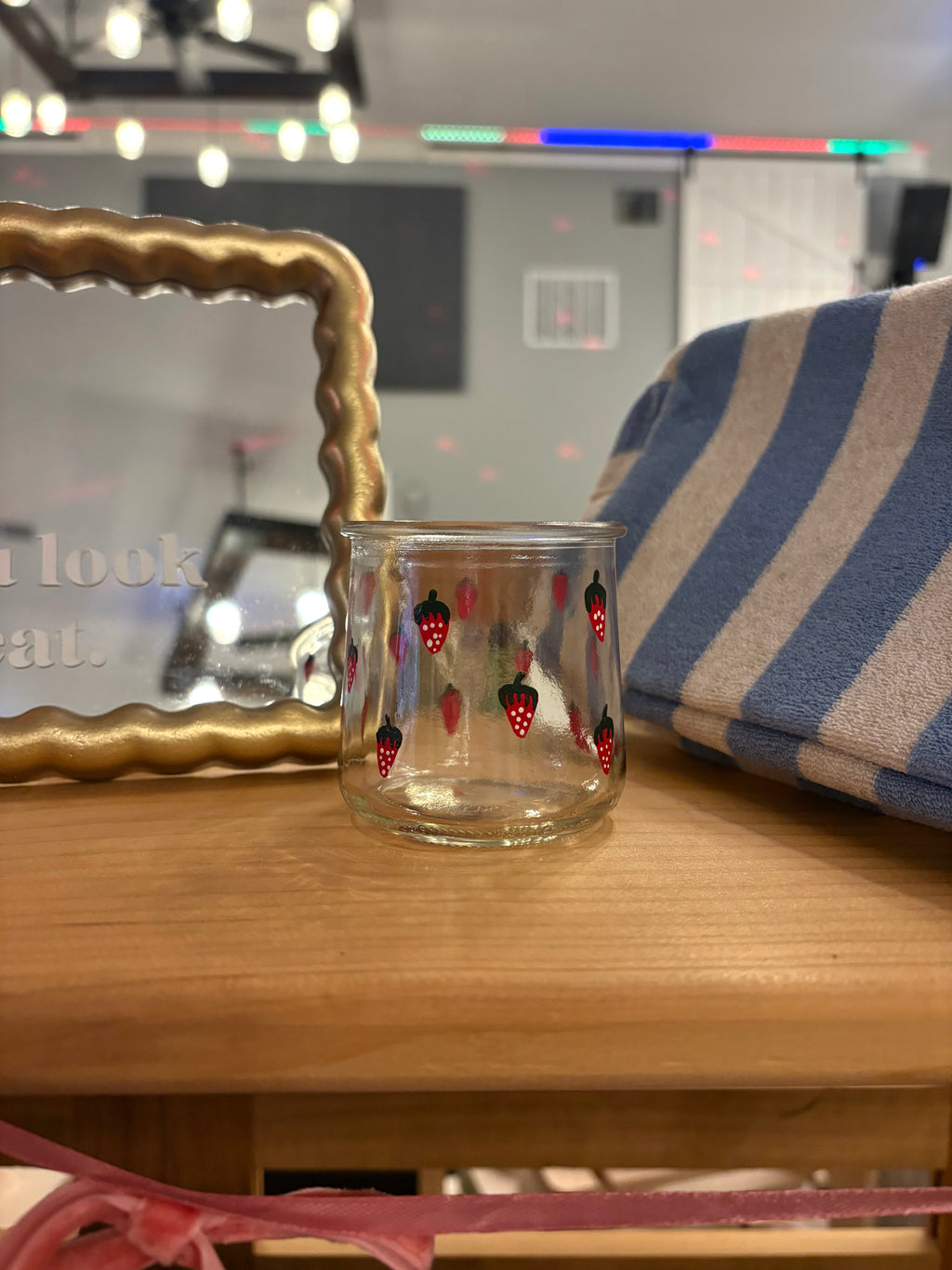 Strawberry Espresso Glass 🍓☕️🌟