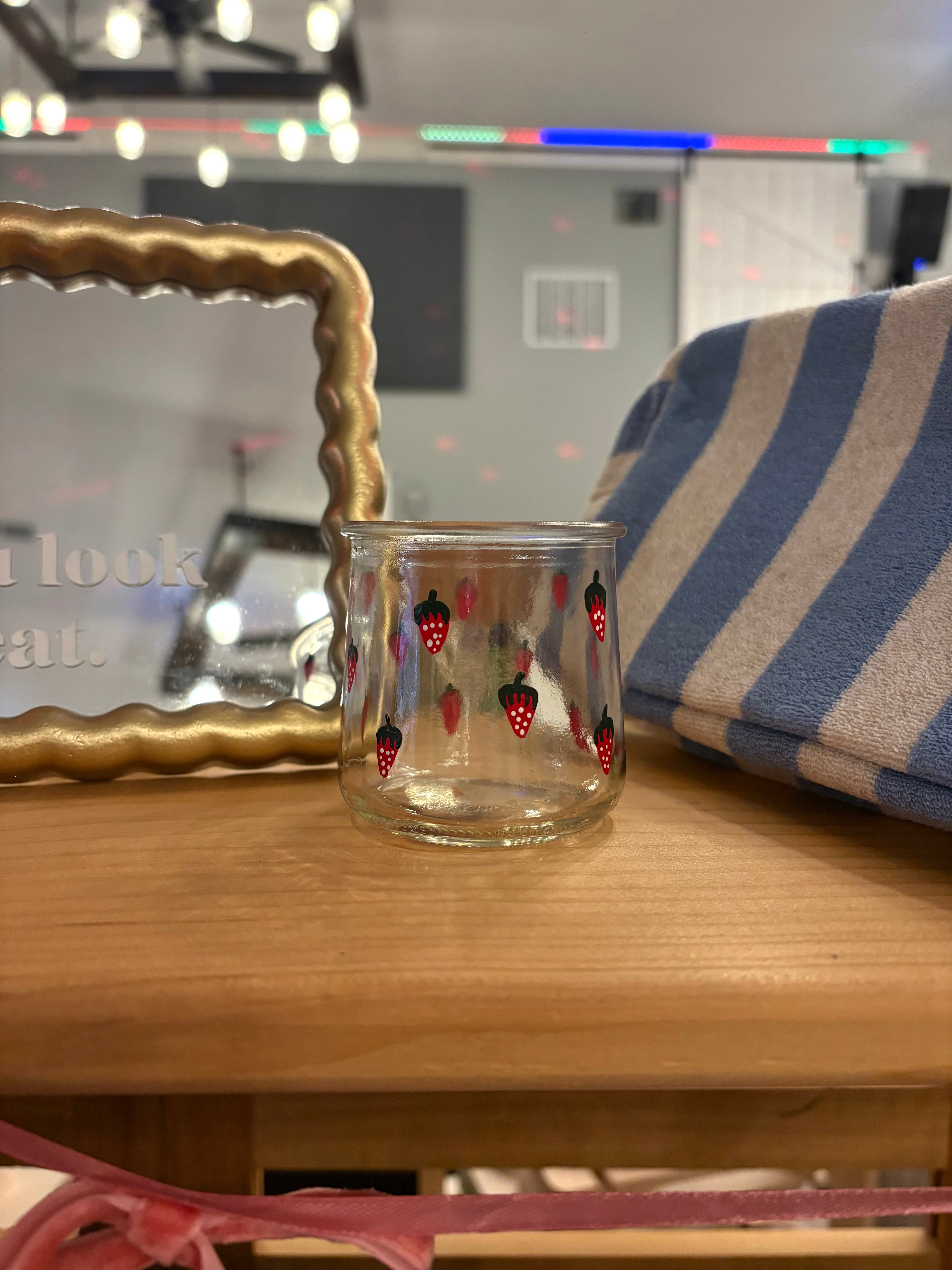 Strawberry Espresso Glass 🍓☕️🌟