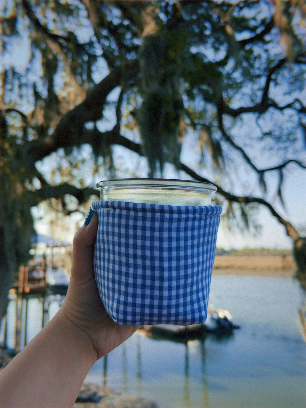 Reversible Strawberry Fields Weck Jar Coozie 🍓