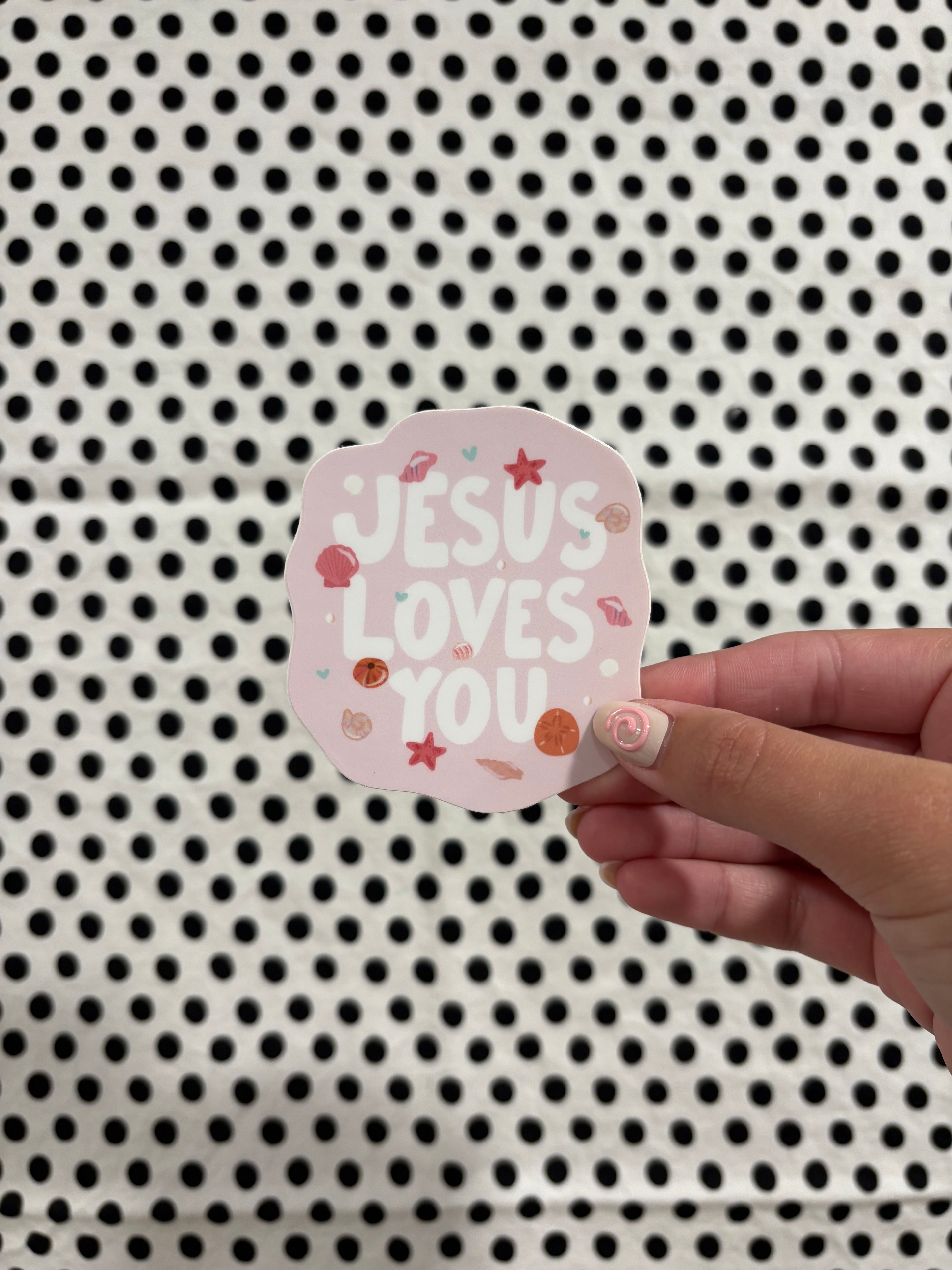 Jesus Loves You Sticker
