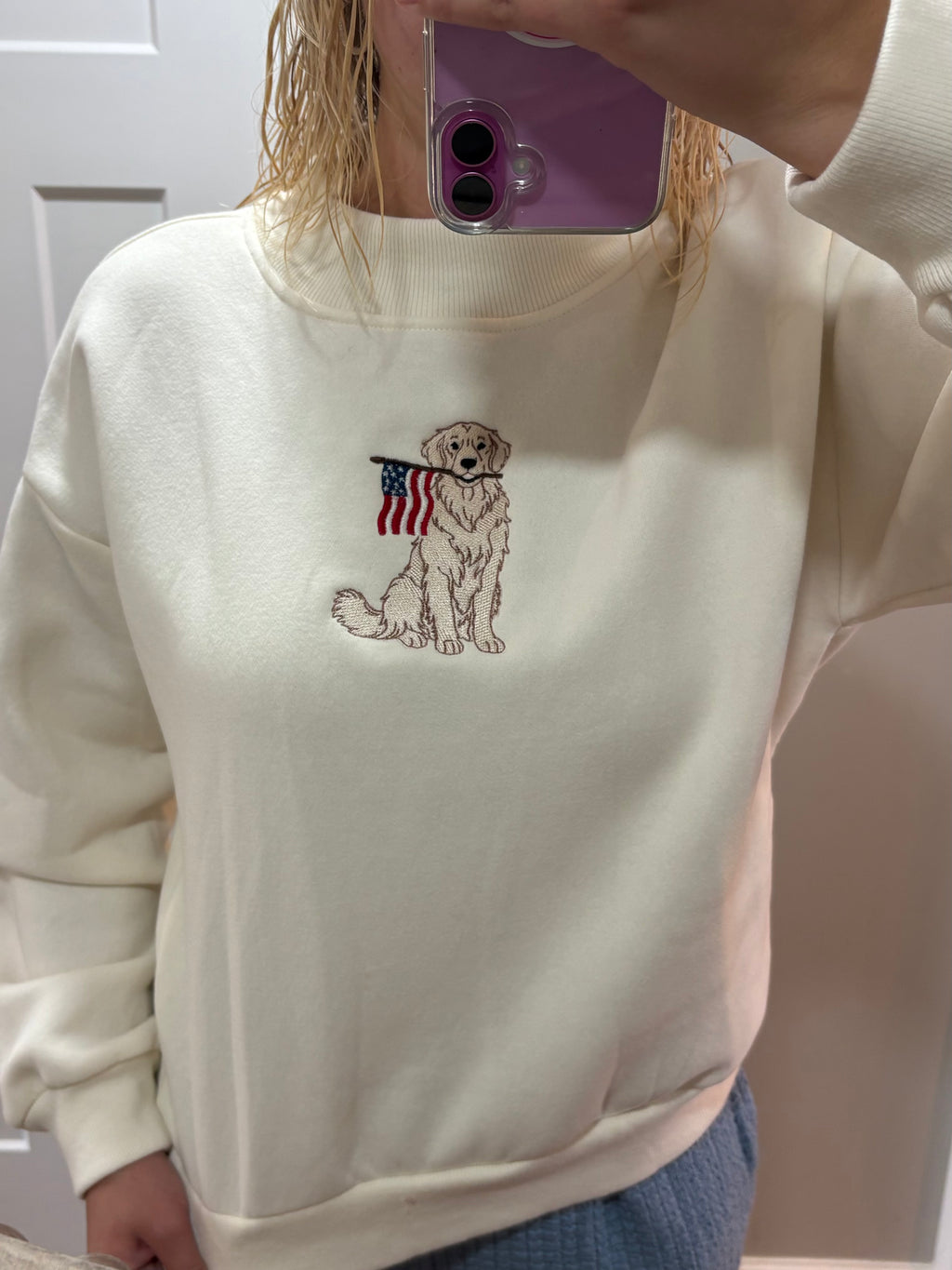 Golden Retriever Mockneck