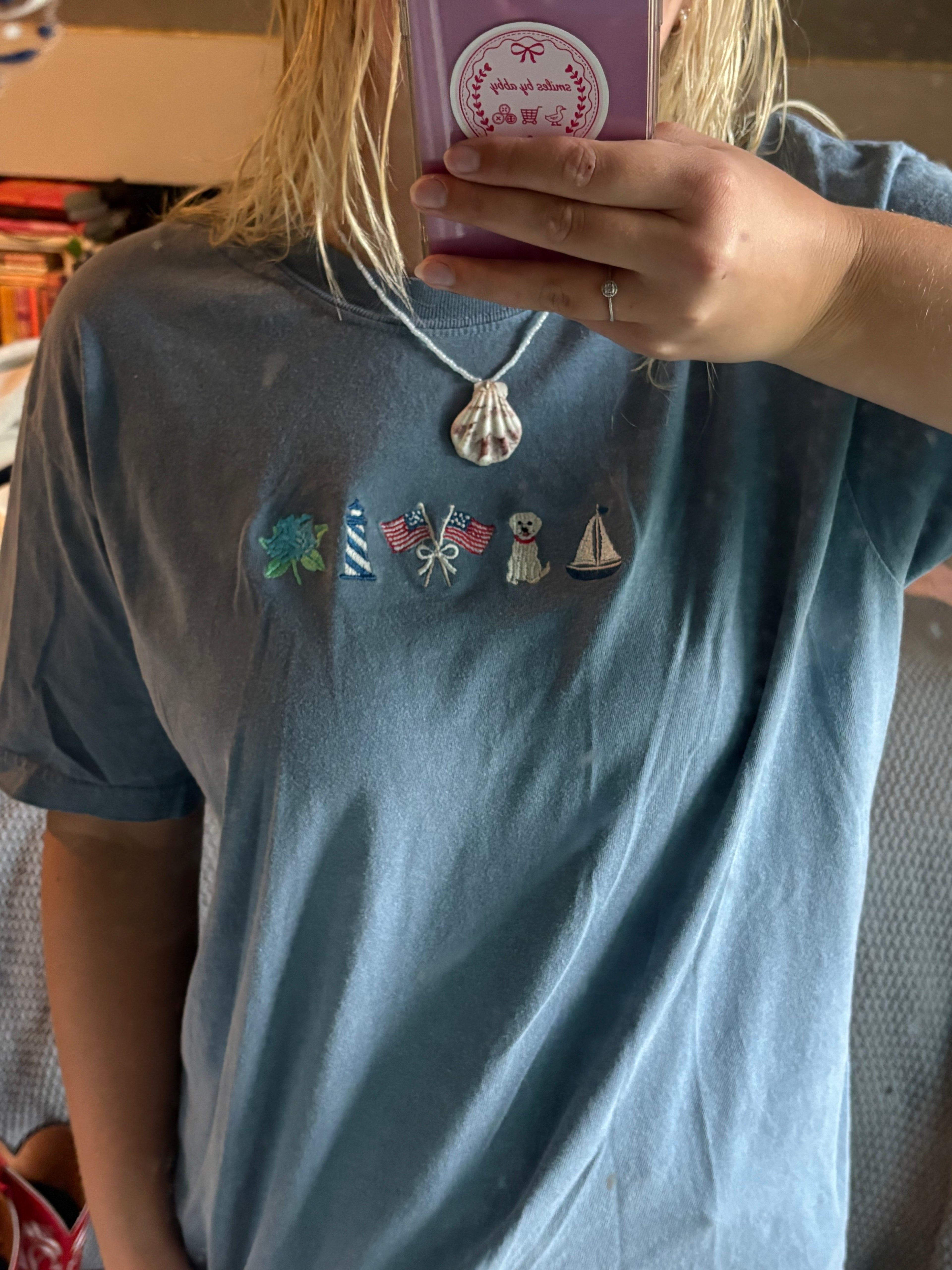 East Coast Americana Tee