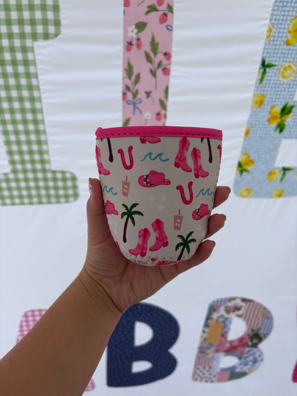 Coastal Cowgirl Coffee Coozie