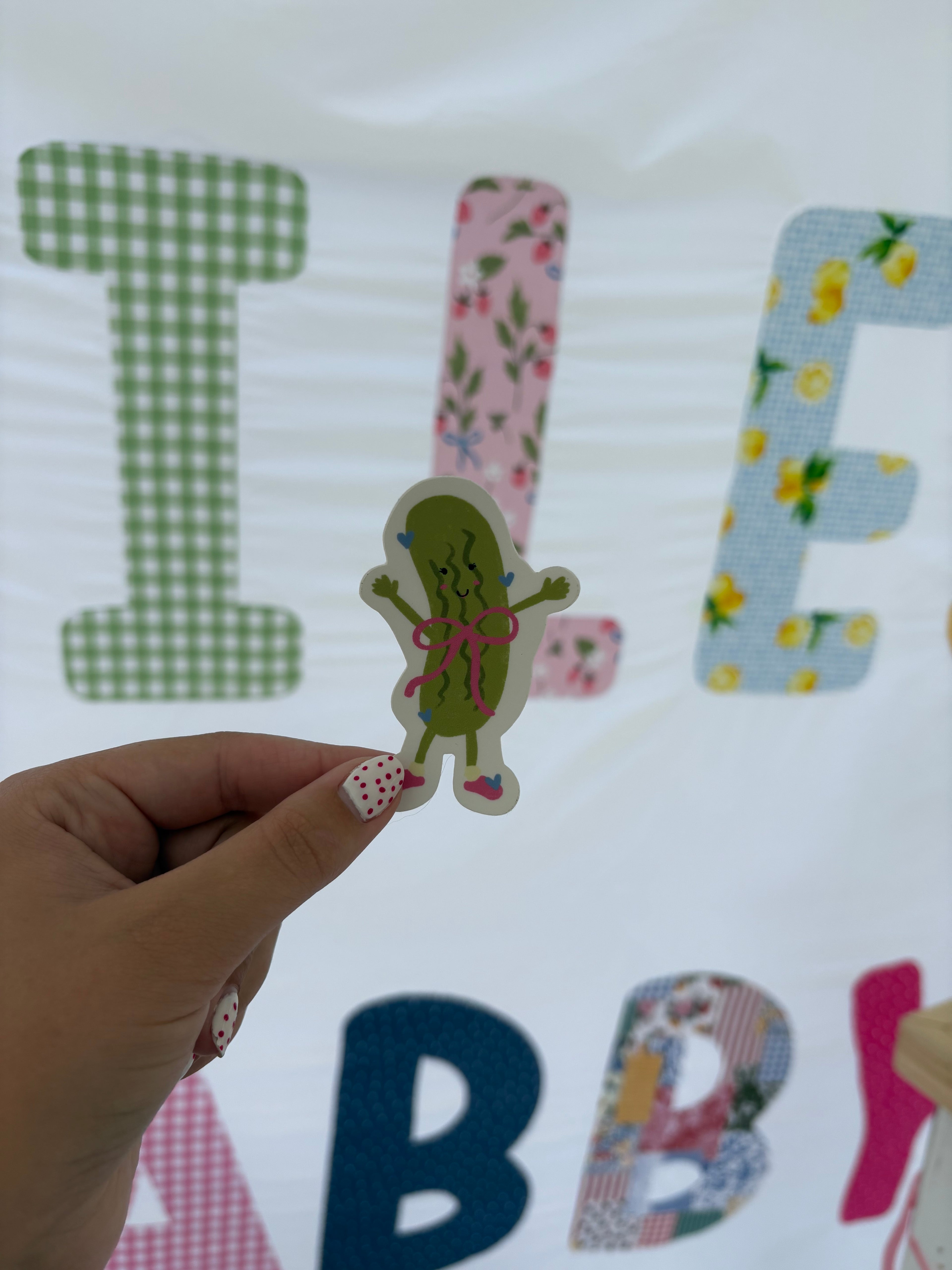 Pickle Gal Sticker
