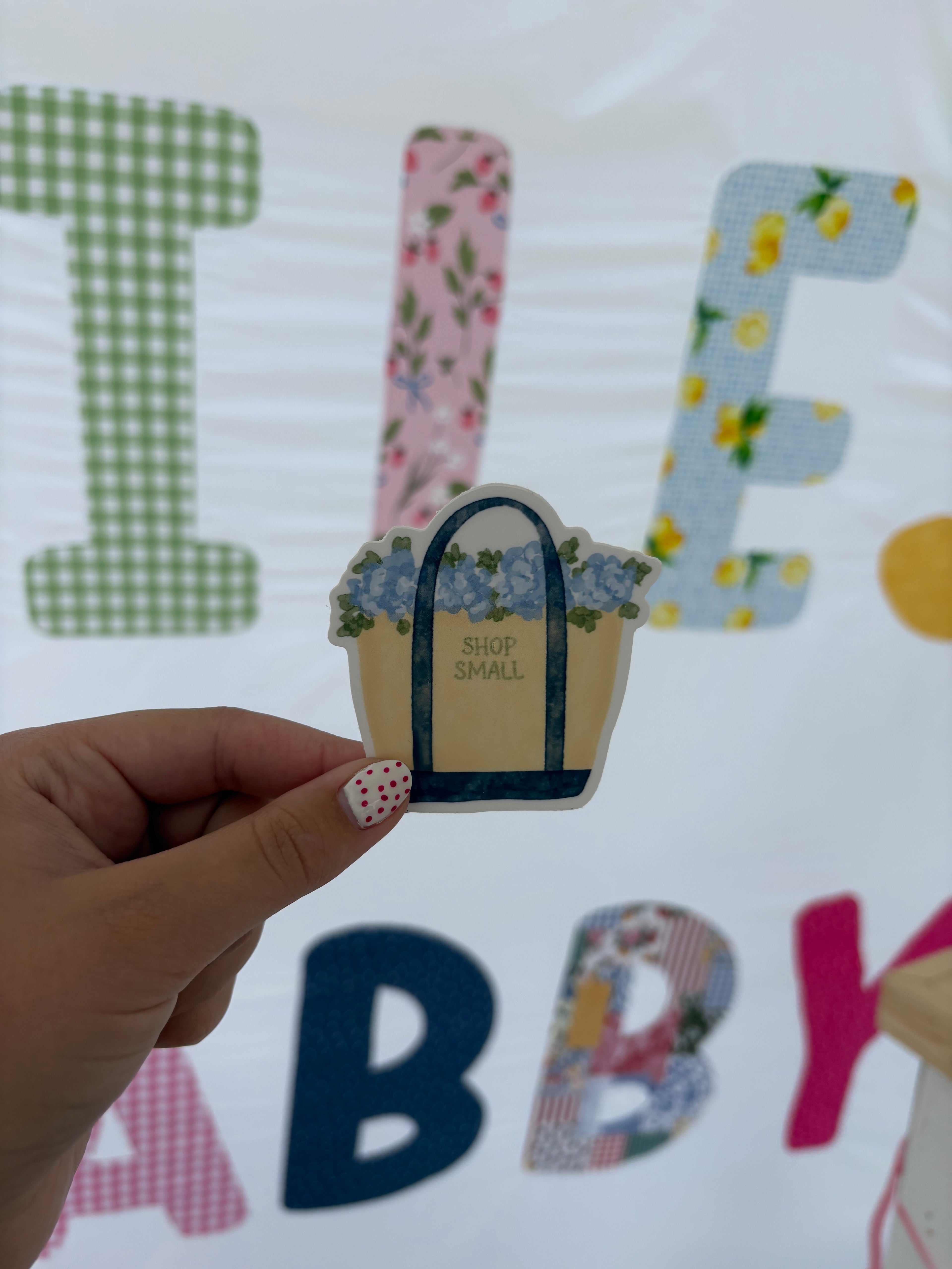 Shop Small Sticker