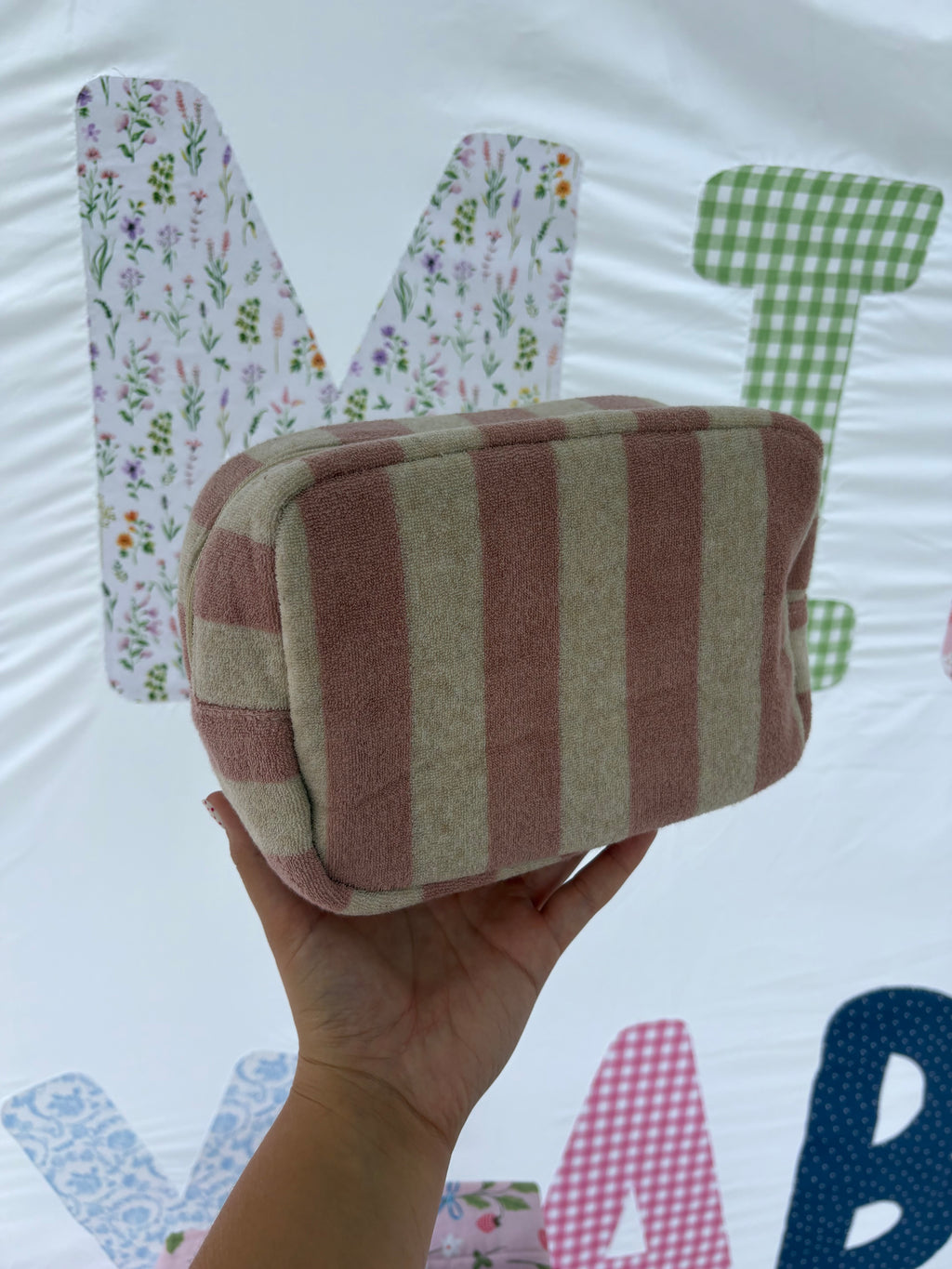 Striped Pouch