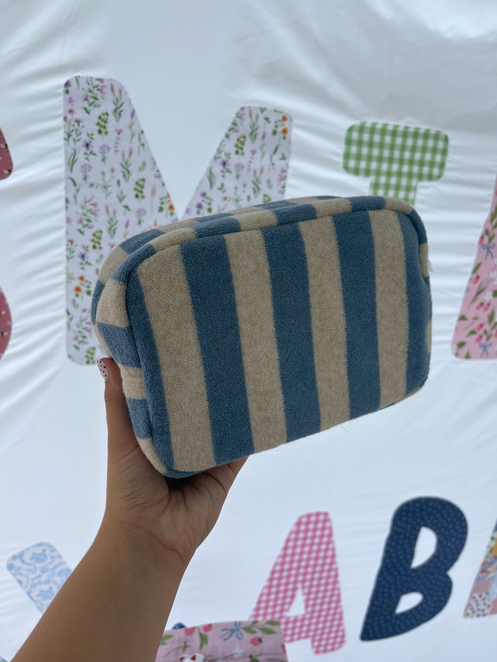 Striped Pouch