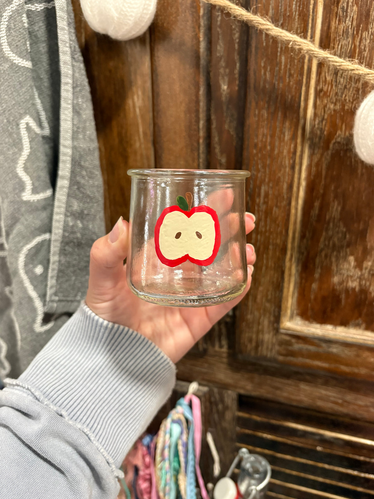 Apple Core Espresso Glass