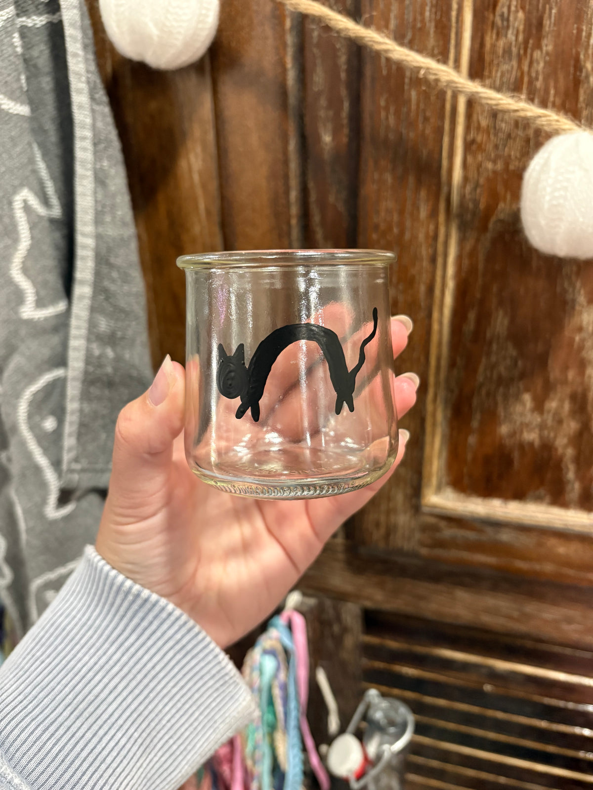 Black Cat Espresso Glass