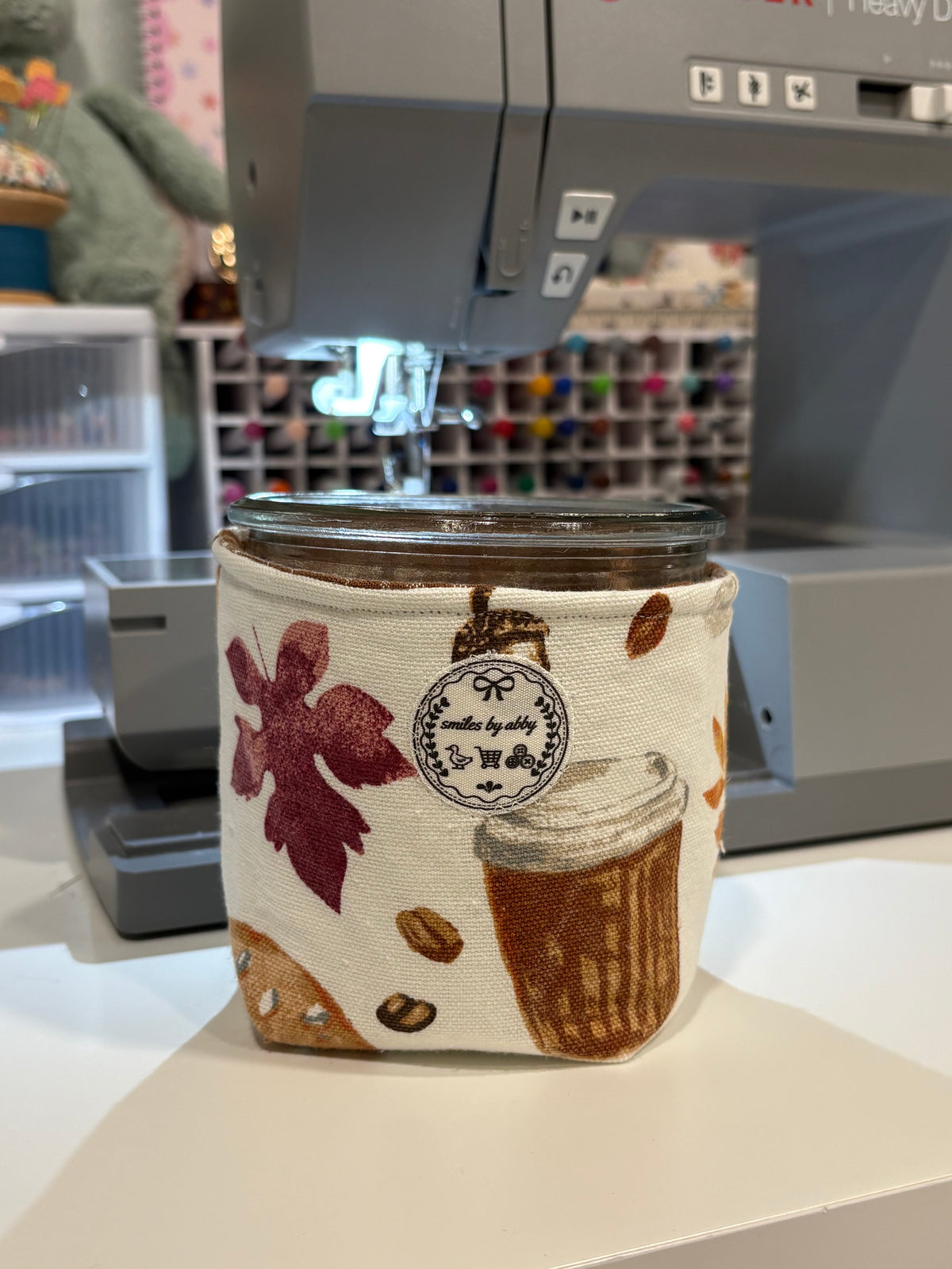 Autumn Coffees Weck Jar Coozie