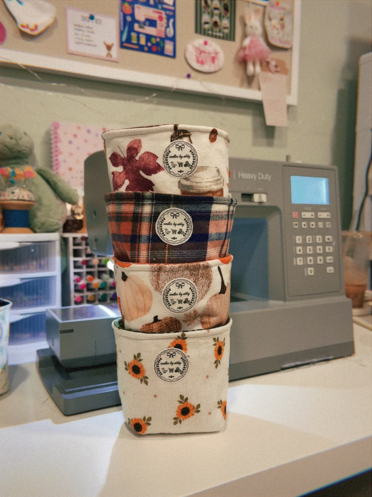 Flannel Weck Jar Coozie