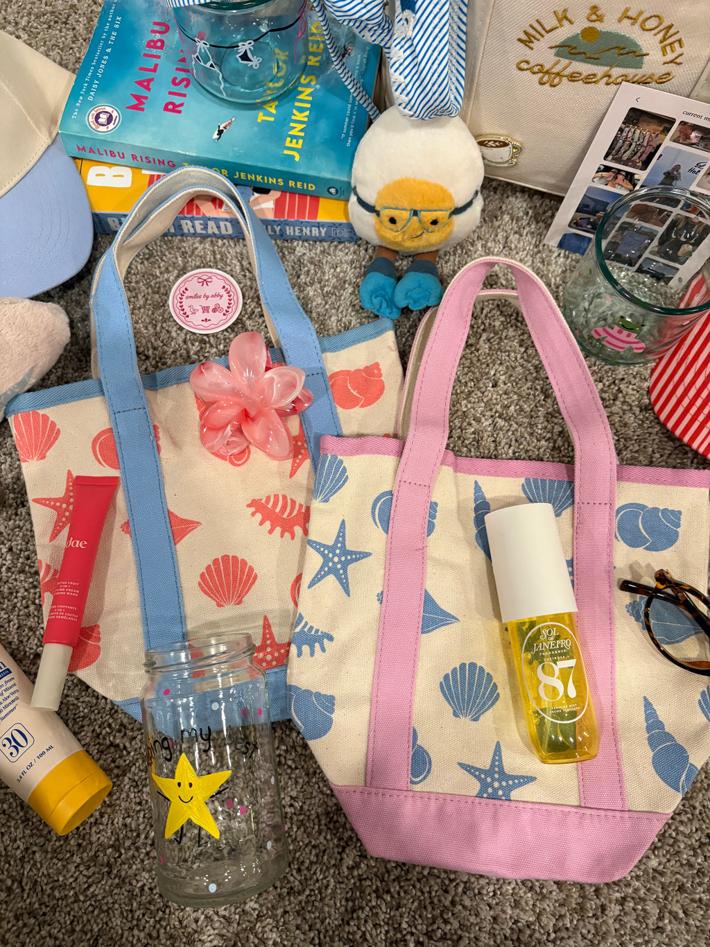 Mini Beach Totes