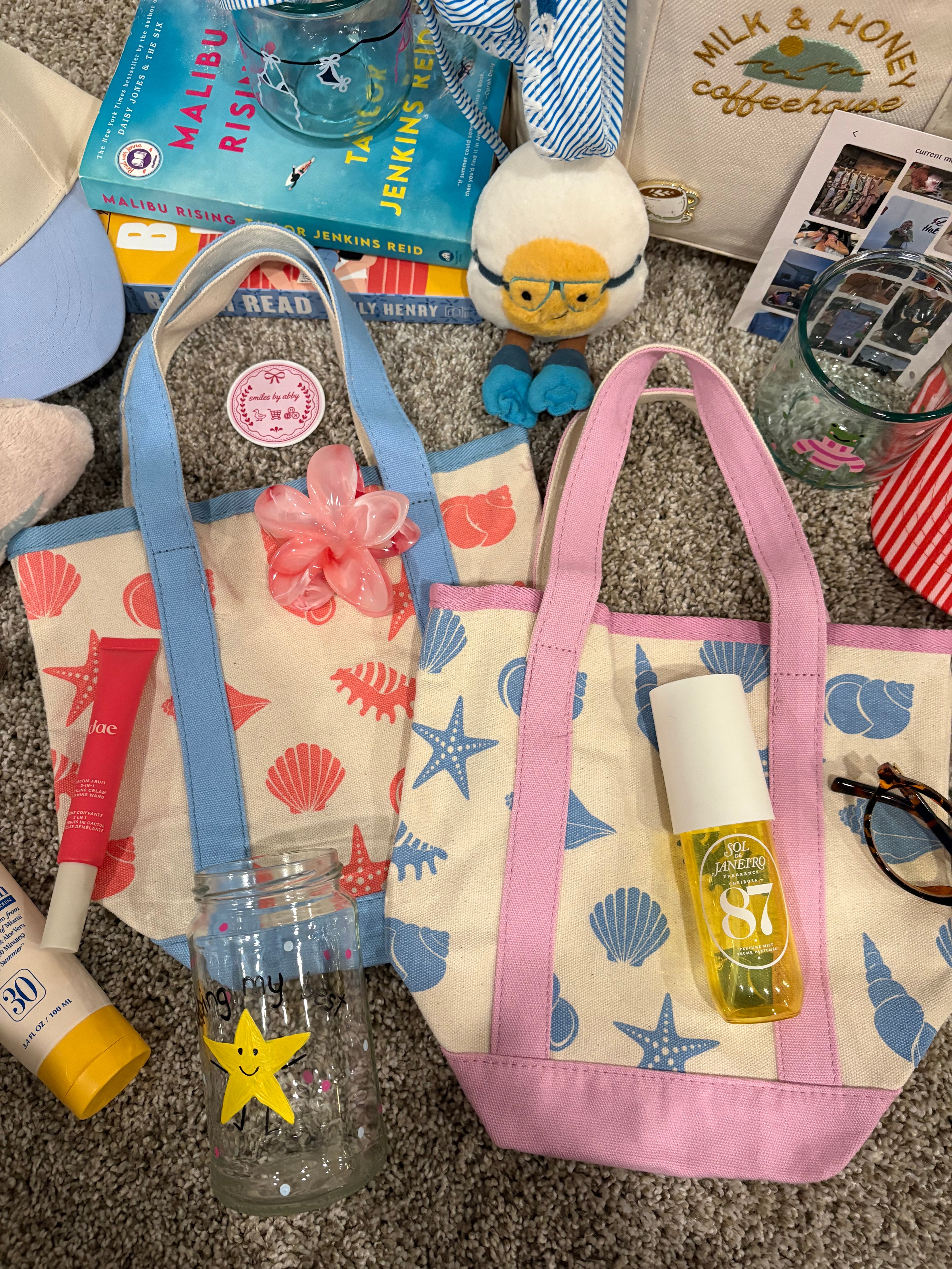 Mini Beach Totes