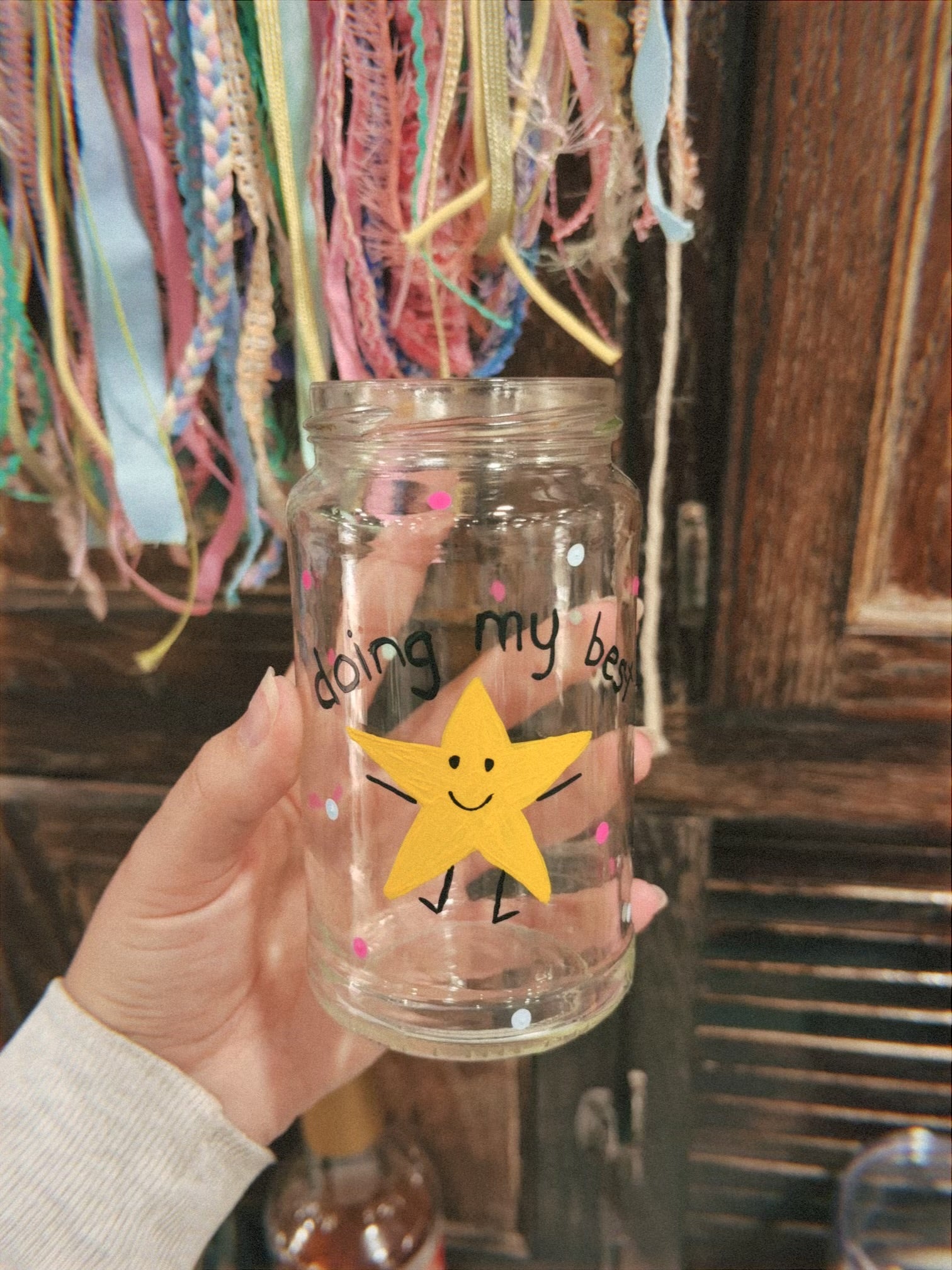 Doing my Best Coffee Jar