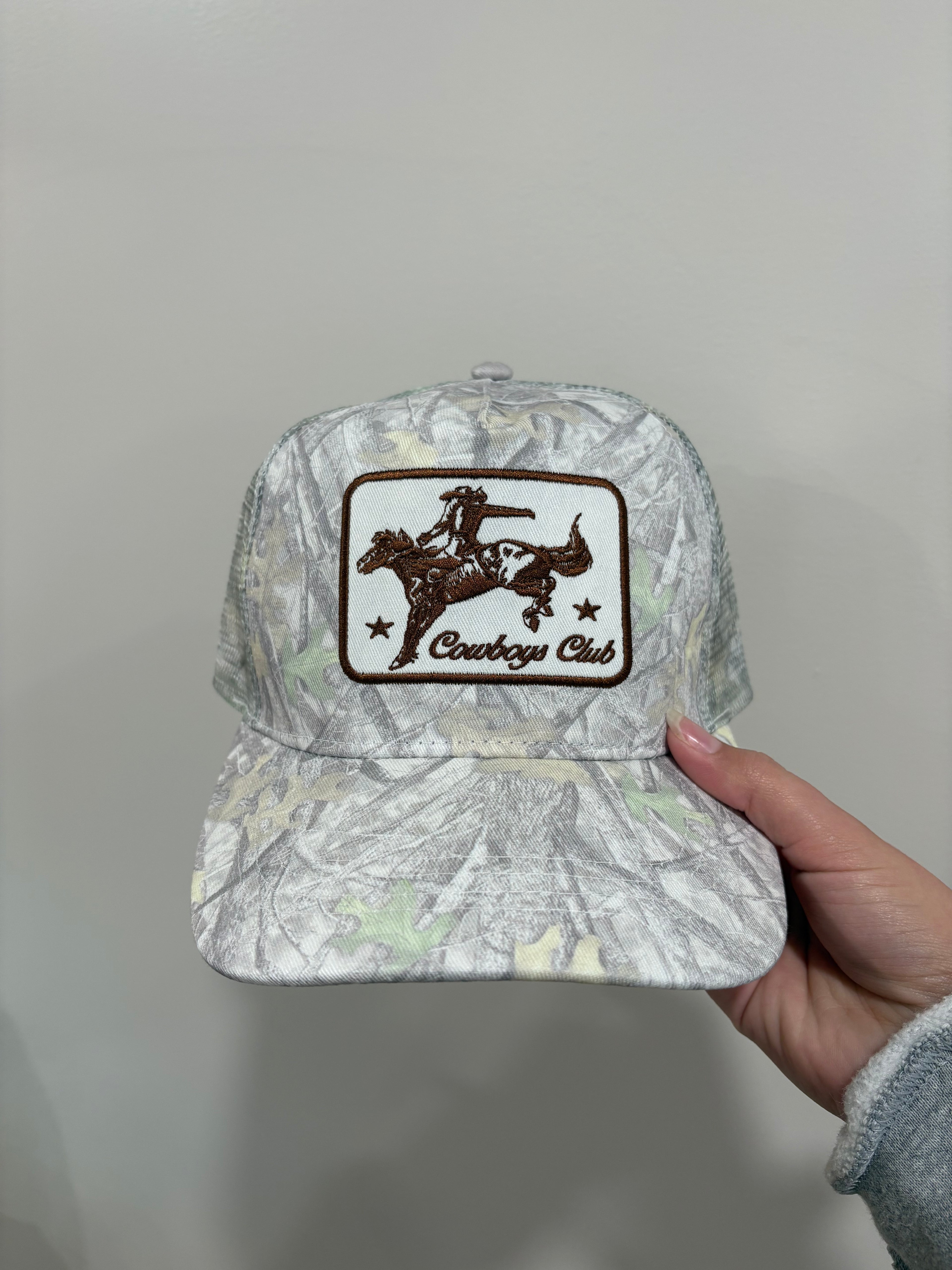 Cowboy's Club Camo Hat